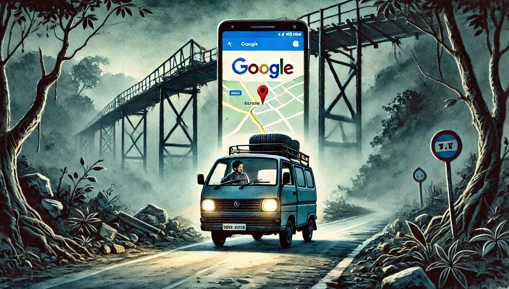 danger-of-relying-on-google-map-rajasthan-accident