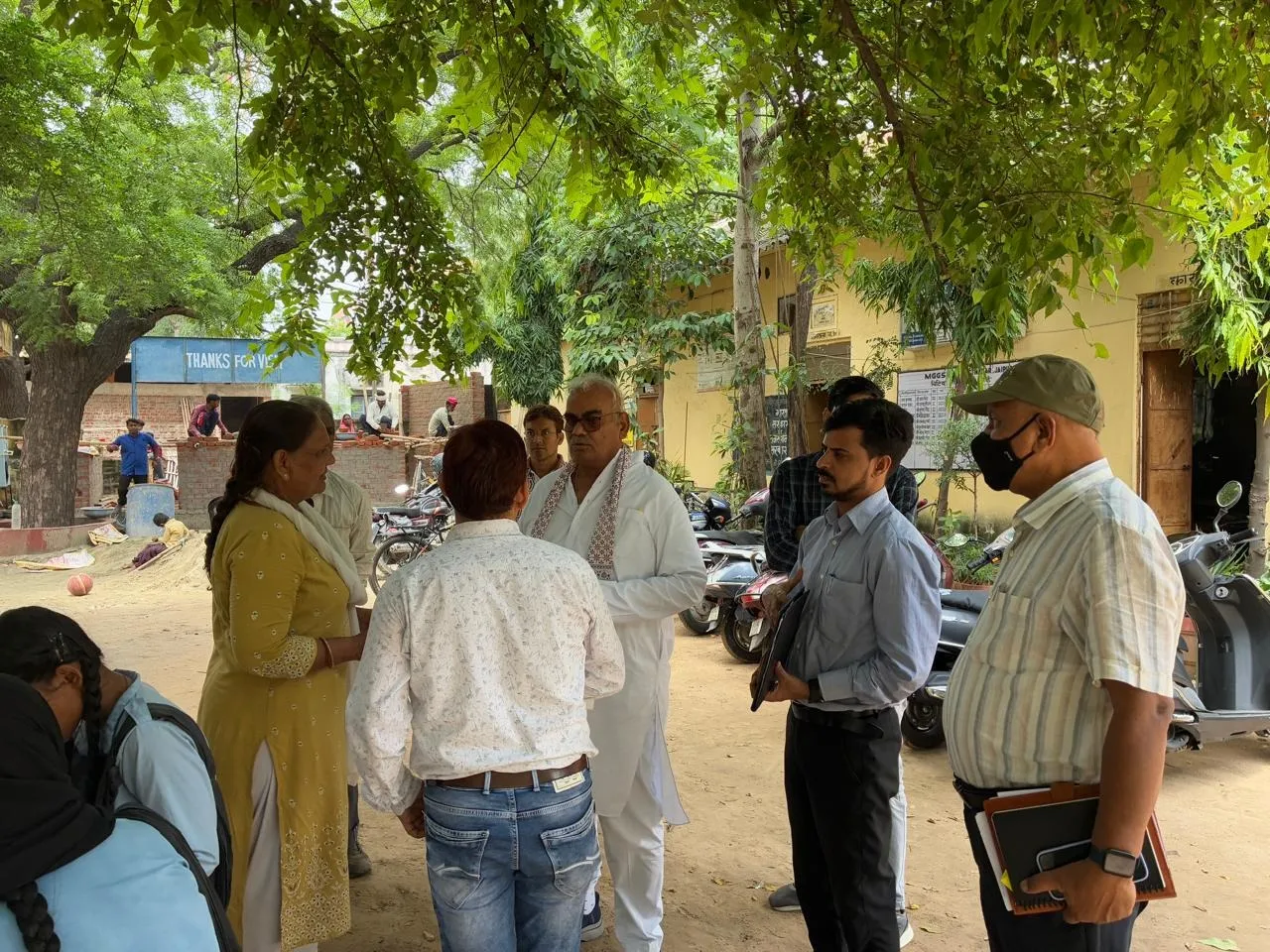 rajasthan-education-minister-inspects-schools-jaipur-action-teachers