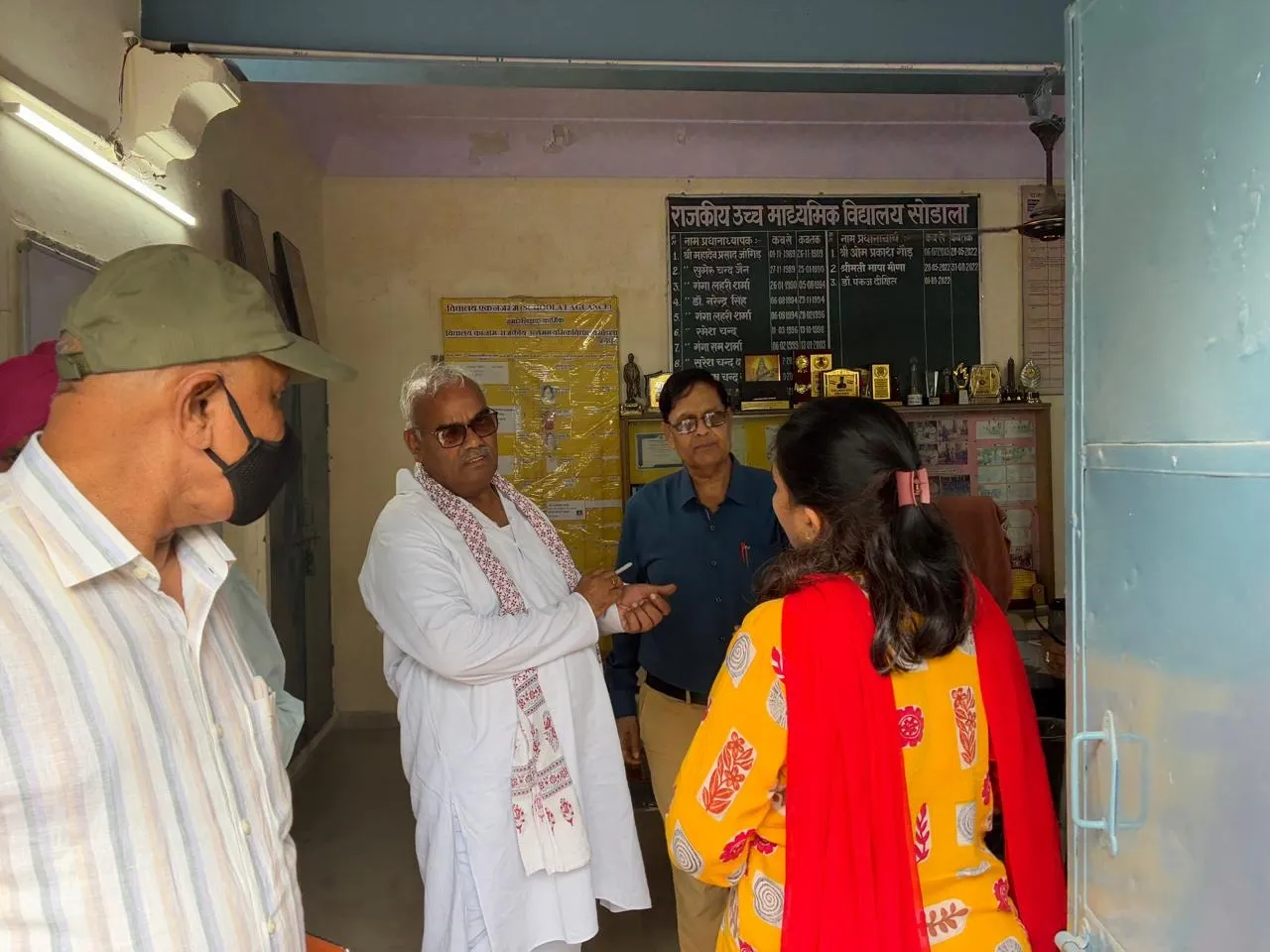 rajasthan-education-minister-inspects-schools-jaipur-action-teachers