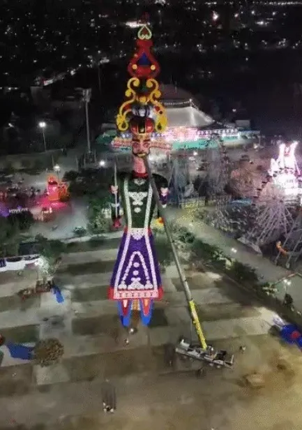 world-record-2025-kota-dussehra-ravan-effigy-record