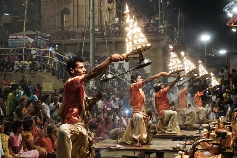 varanasi-india-may-ganga-aarti-traditional-worship-sacred-river-ganges-ganga-aarti-traditional-worship-138608961