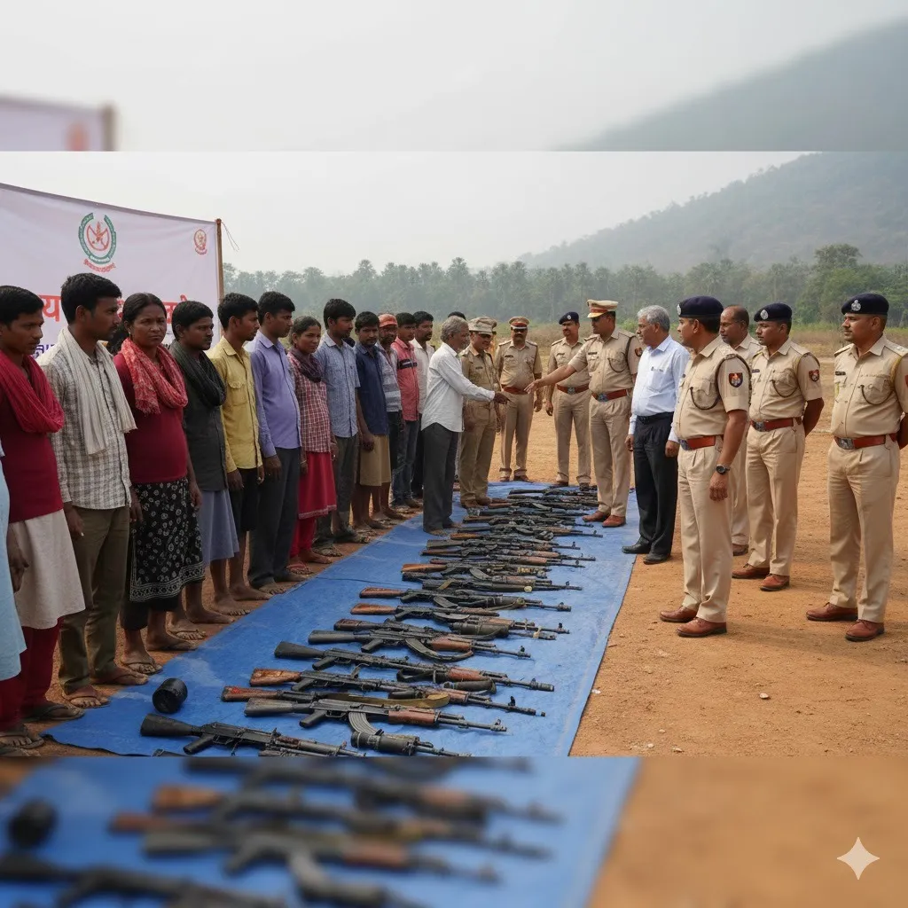 10 Maoists surrender