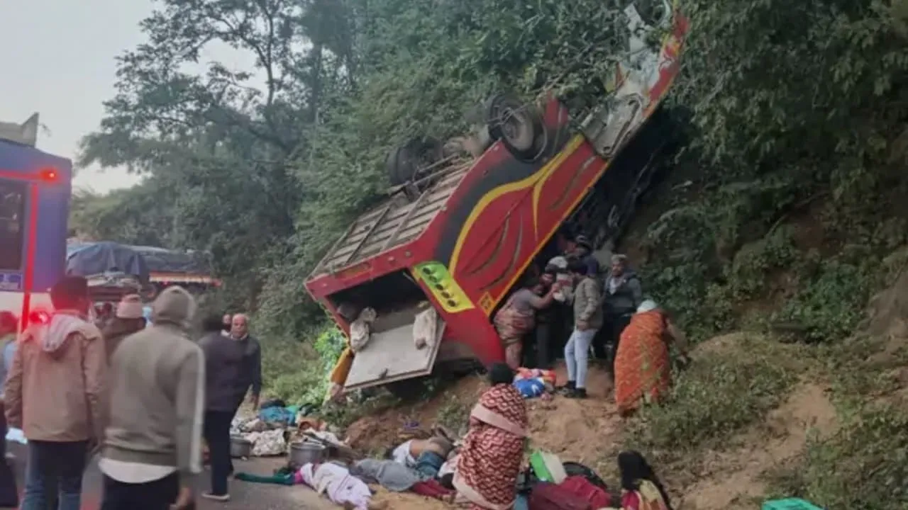 road accident on the Chhattisgarh-Andhra border