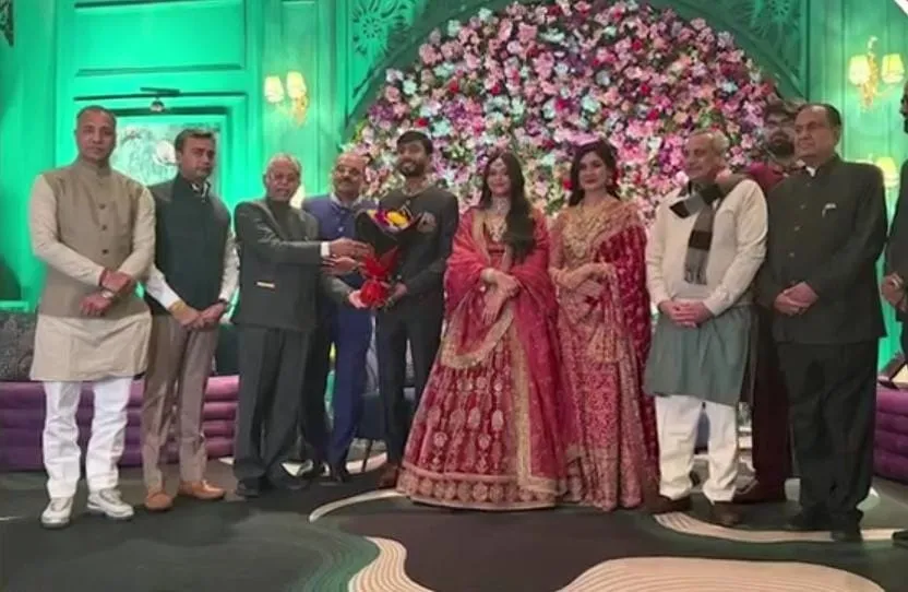 ias prakhar singh indore  wedding gautam adani