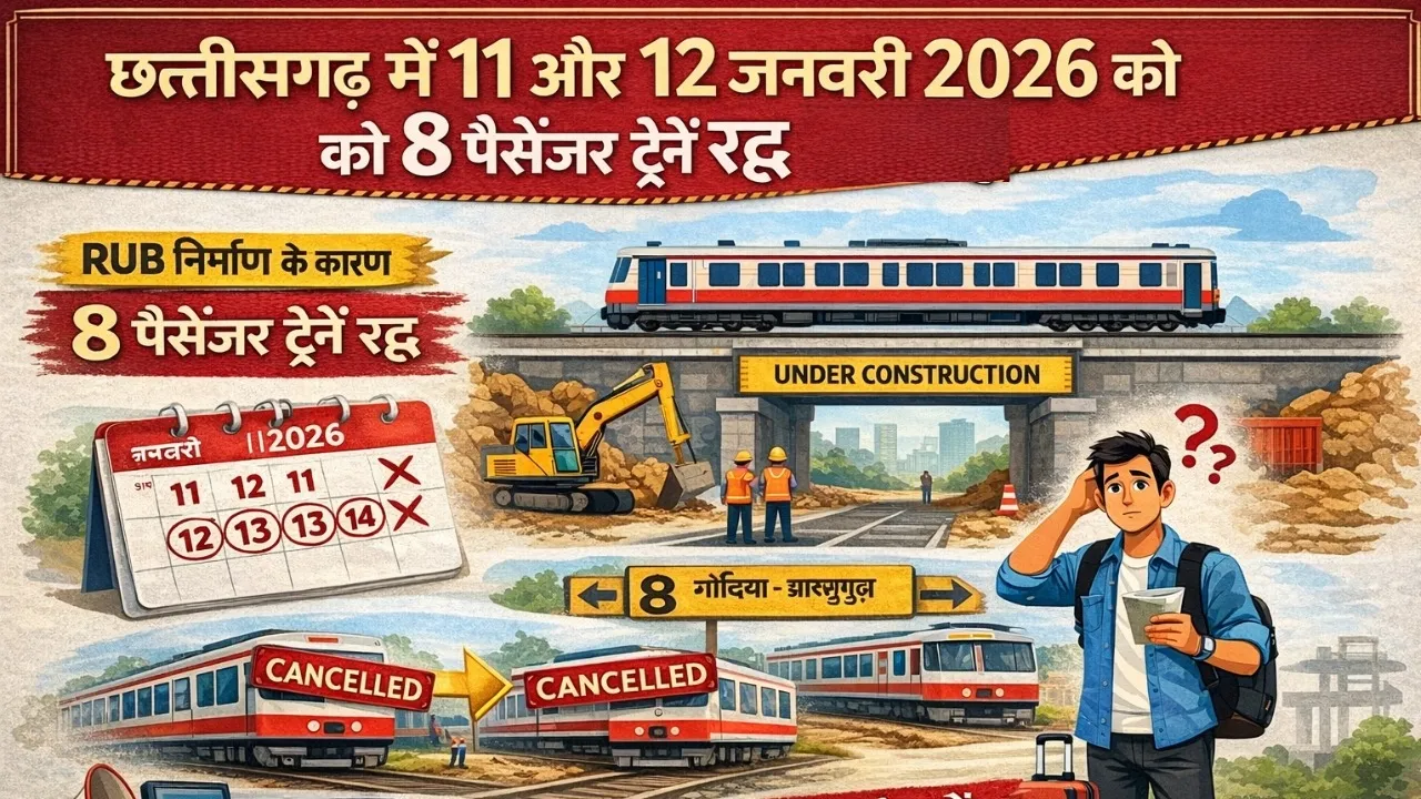 CG 8 trains cancelled