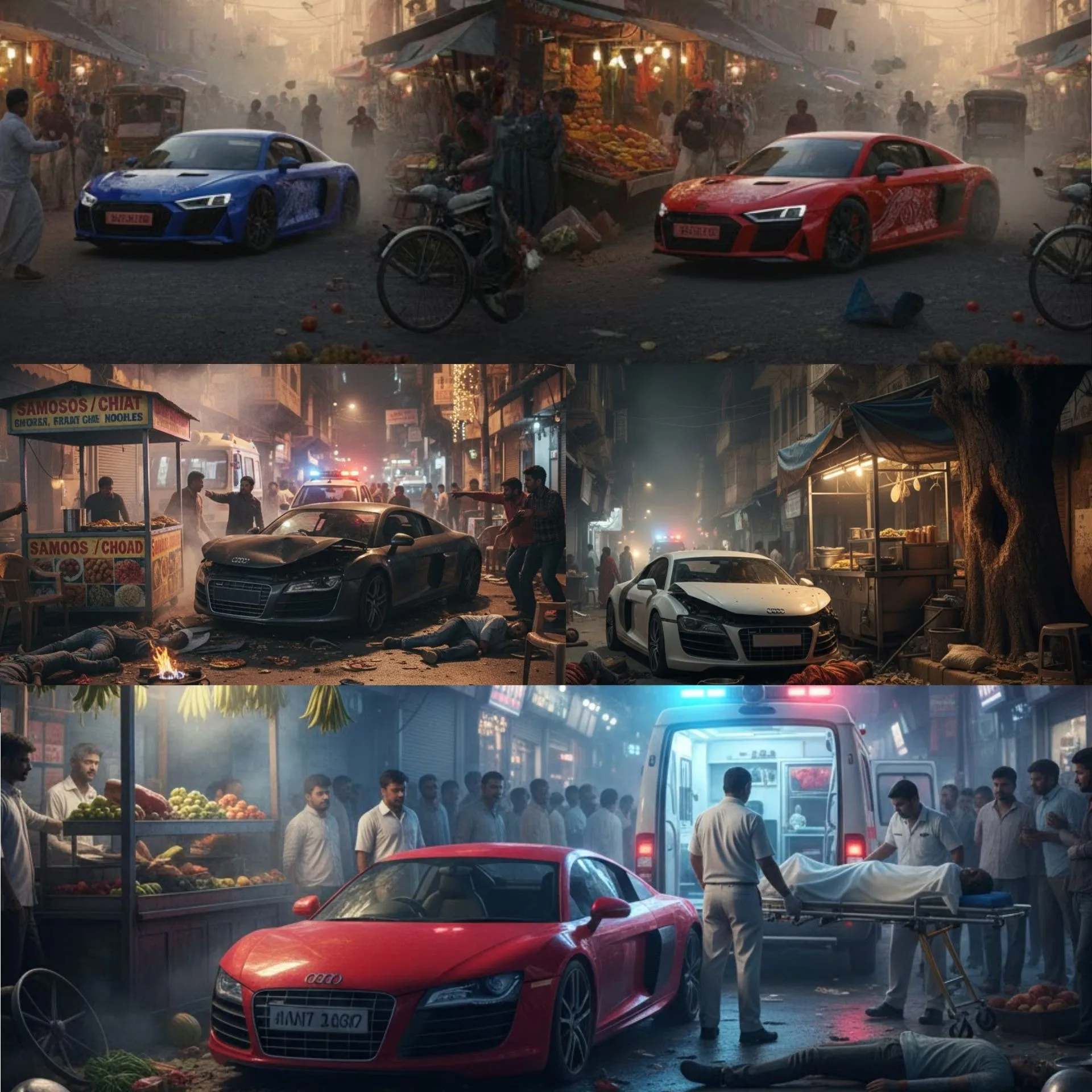 jaipur accident audi car