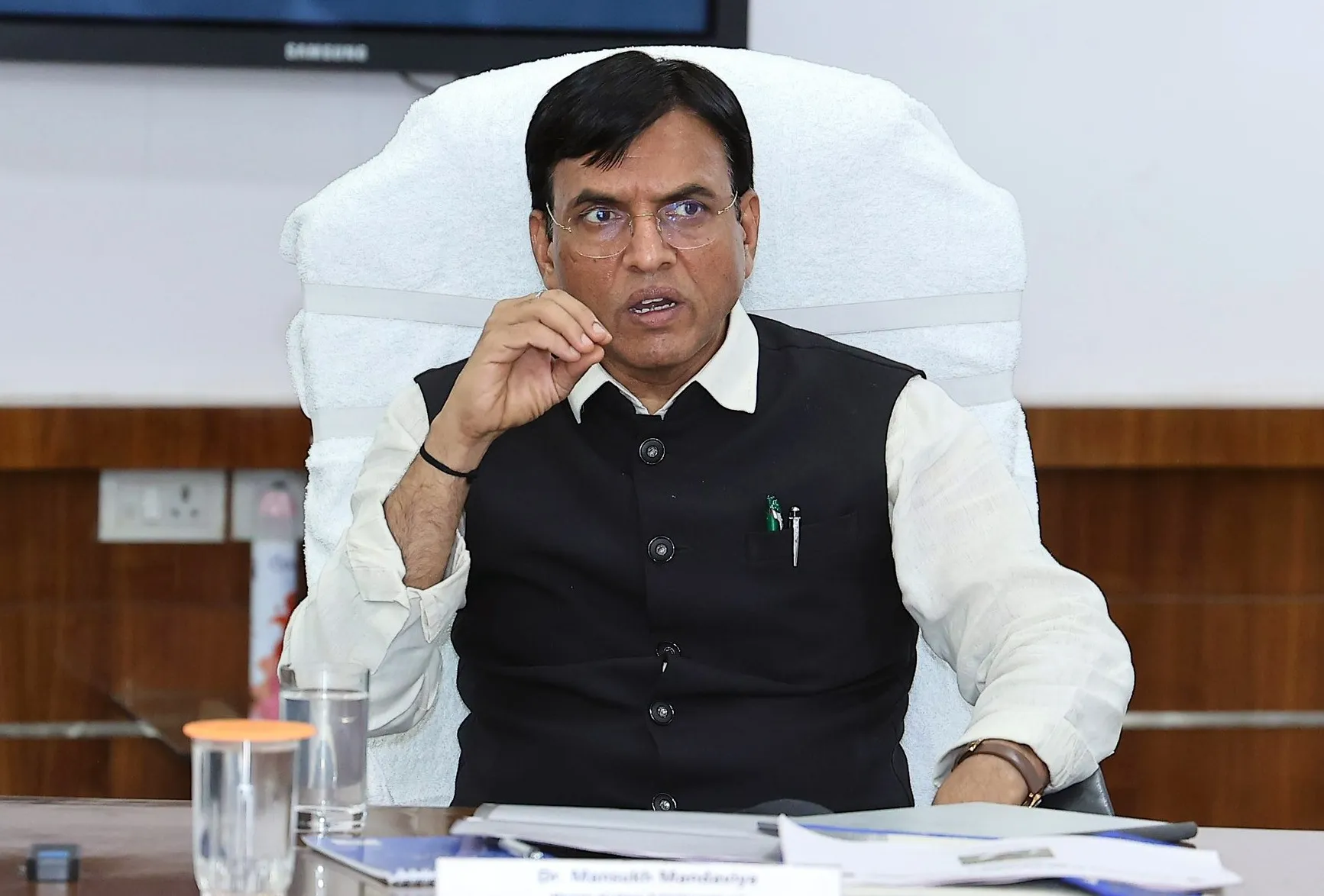 Minister Mansukh Mandaviya