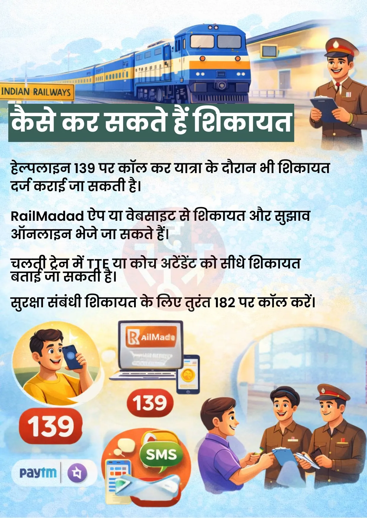RAILWAY HELP LINE PORTALS