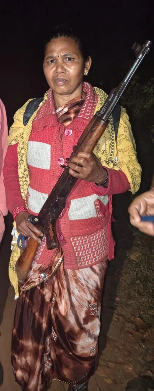 Women naxalite surrender