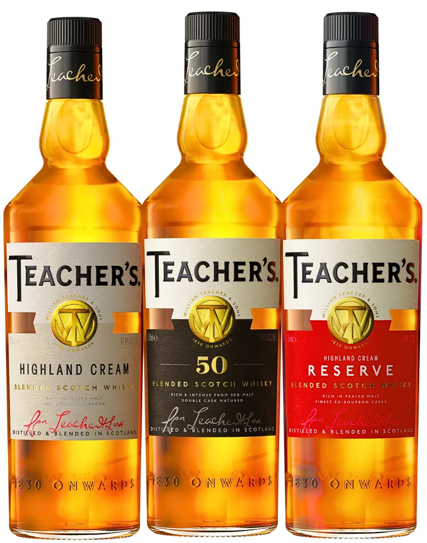 Teacher’s whisky new Look