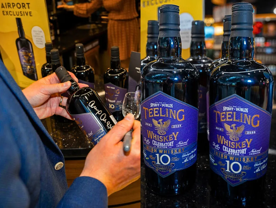 Teeling Whiskey launches 10 YO at Dublin and Cork Airport Duty Free