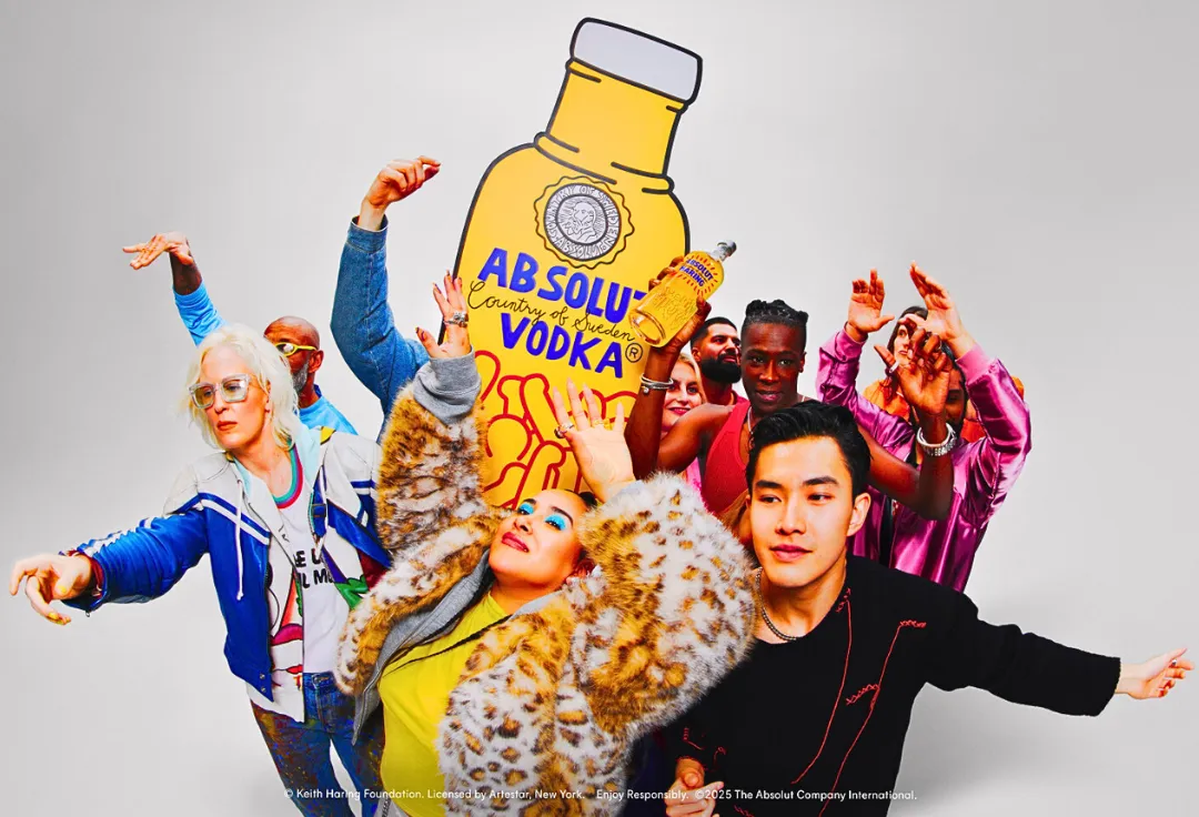 Absolut Vodka Artist edition bottle