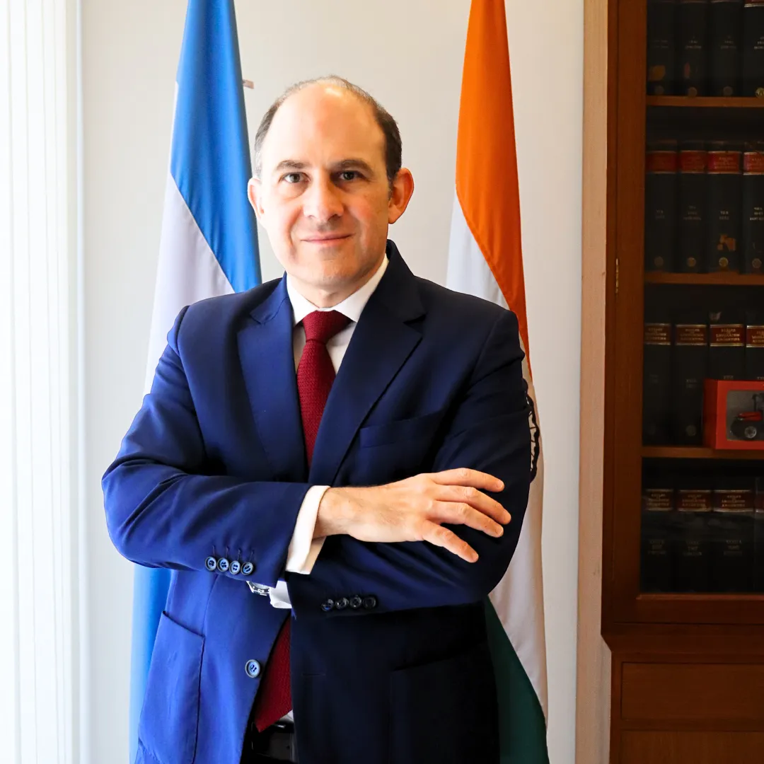 Mariano Agustin Caucino Ambassador of the Argentine to India