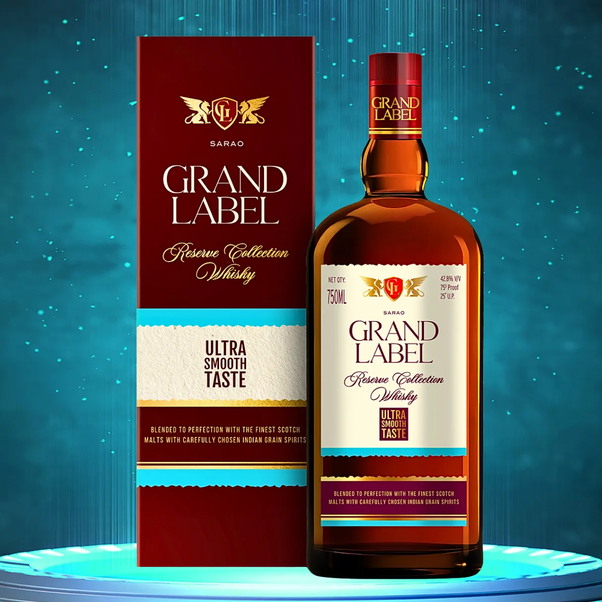 Grand Label Reserve Collection Whisky By Sarao Distillery