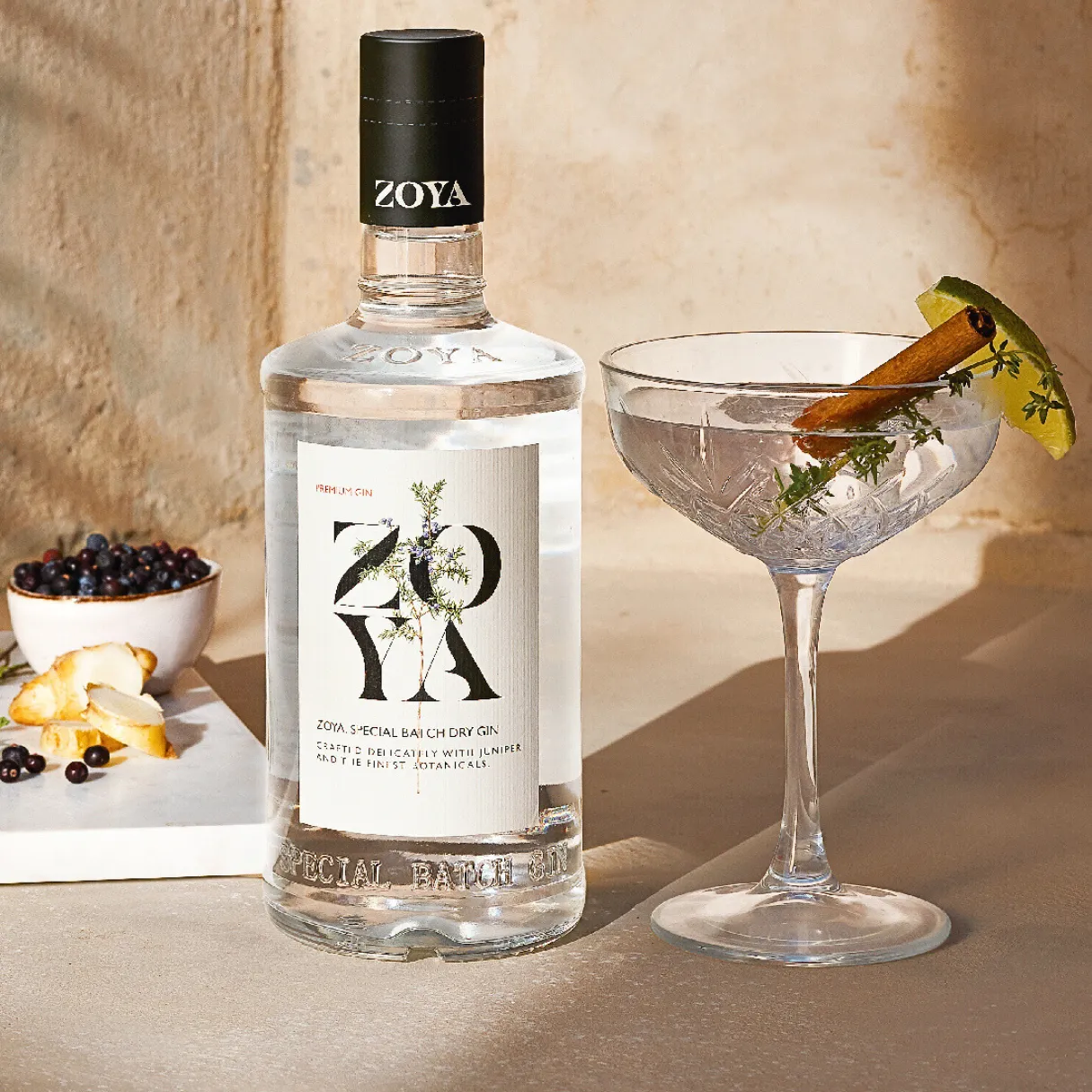 Zoya Special Batch Gin By ABD Maestro Pvt Ltd