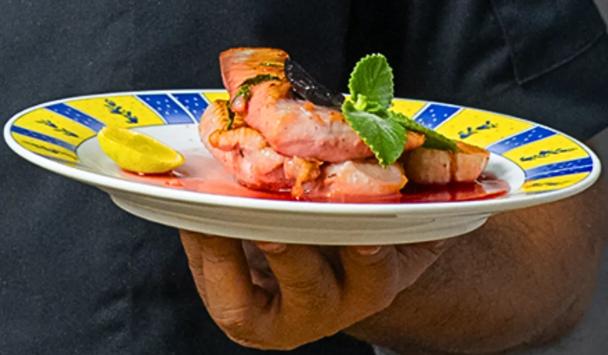 Kokum-Tigre Blanc Glazed Fish