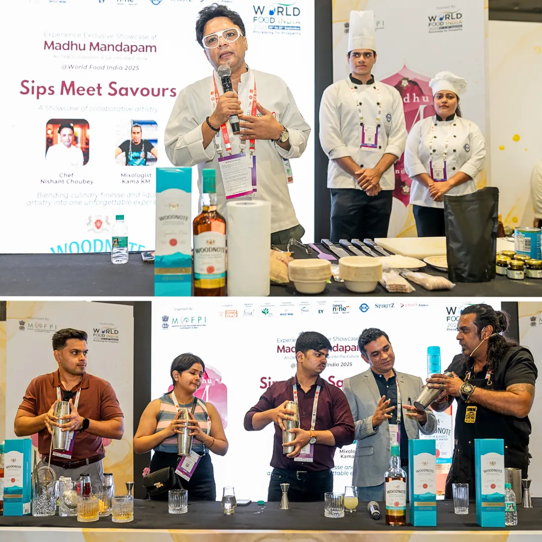 Chef Nishant Choubey and Mixologyst Kama