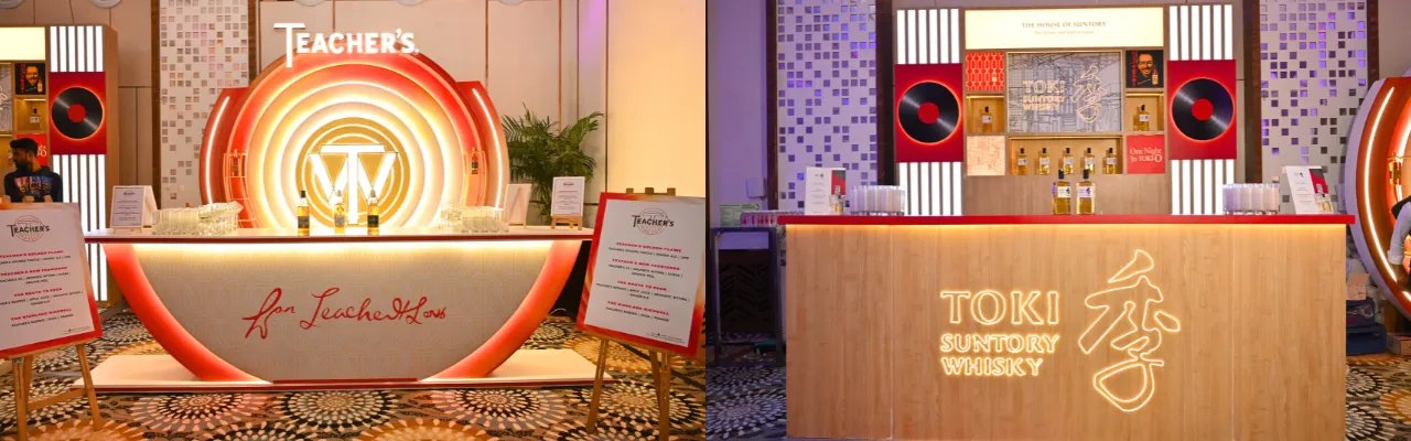 stalls of The House of Suntory