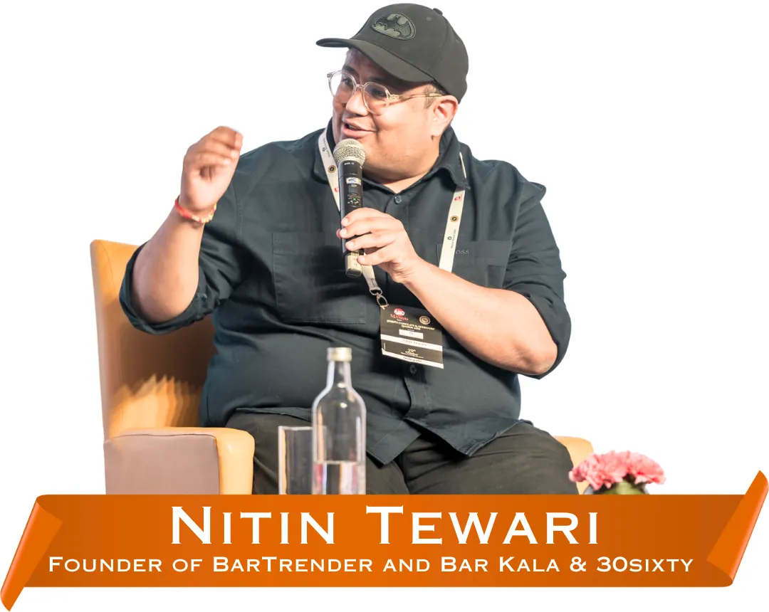Nitin Tewari, Founder of BarTrender and Bar Kala & 30sixty