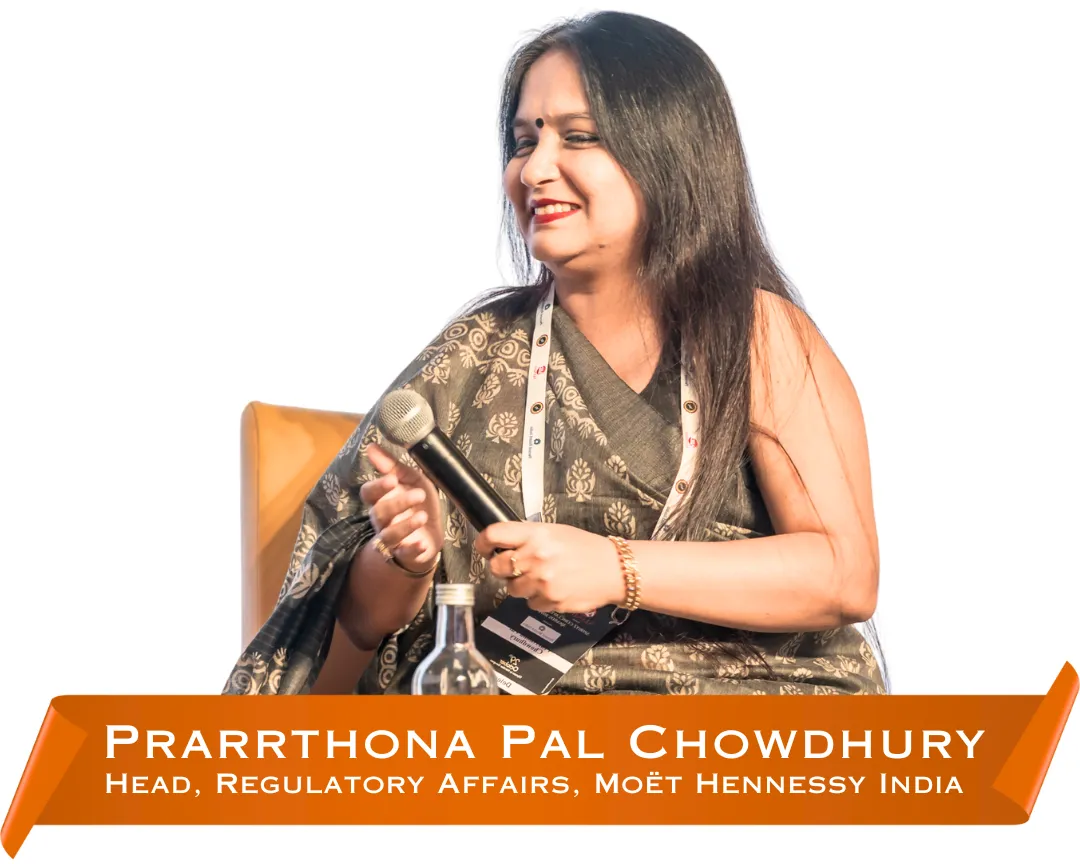 Prarrthona Pal Chowdhury, Head of Regulatory Affairs at Moët Hennessy India