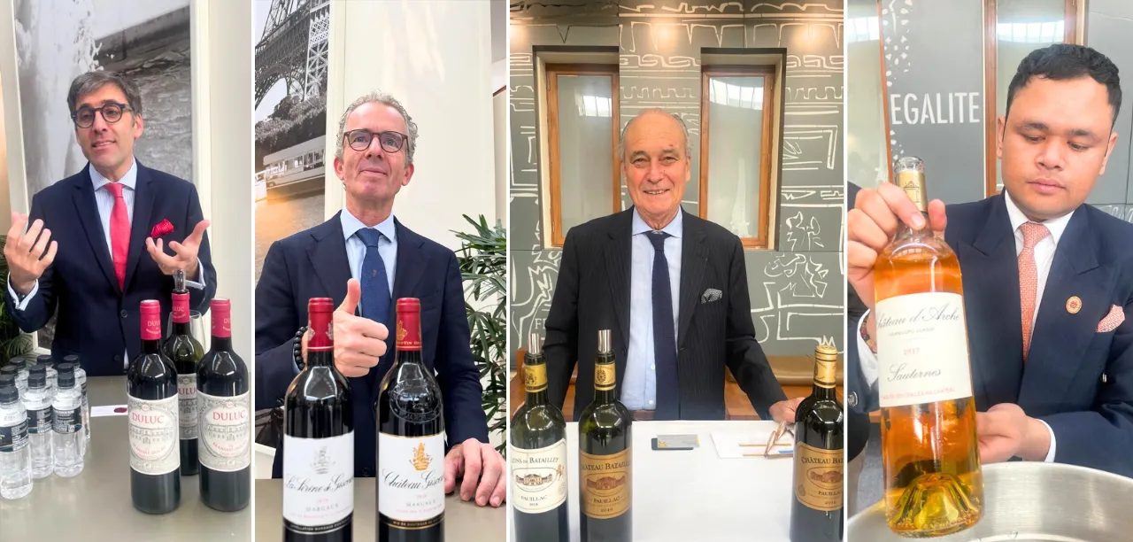 Grands Crus Classés Masterclass legendary French wines