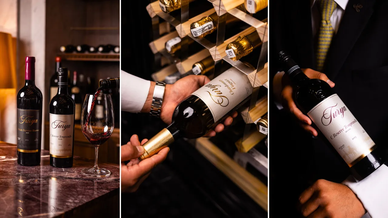 Turya private label wine