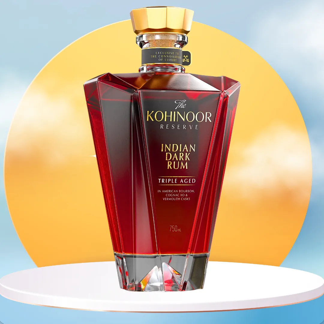 Kohinoor Reserve Indian Dark Rum of Radico Khaitan