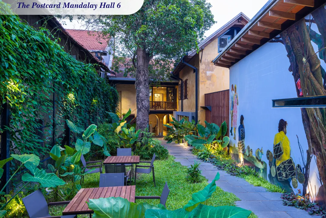 The Postcard Mandalay Hall 6