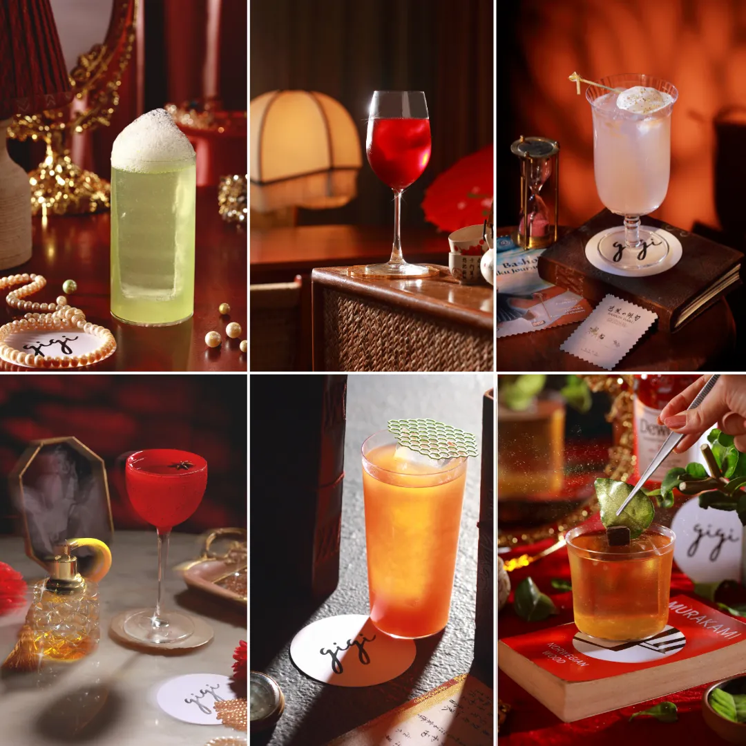 Gigi Bombay Signature Cocktail Menu 2.0