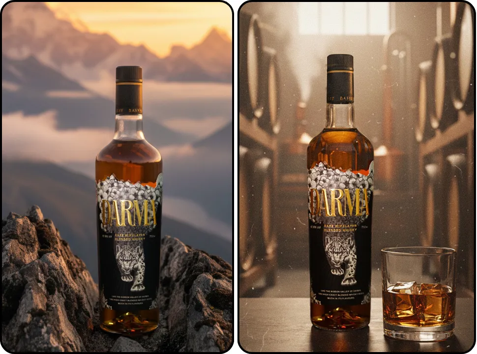 Darma premium blended whisky