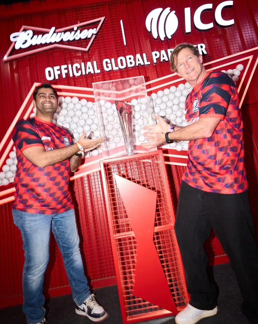 onty Rhodes partnered with Budweiser