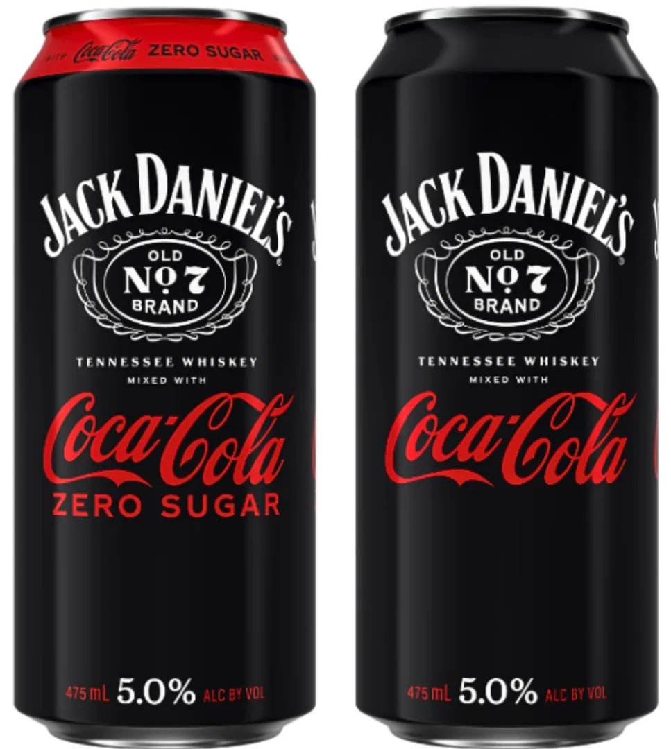 Jack Daniel&rsquo;s and Coca-Cola lower ABV cans