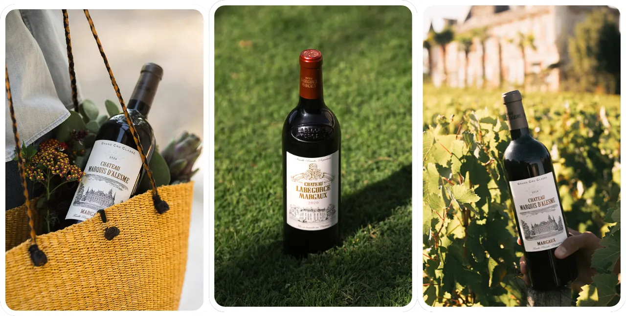 Chateau Labegorce Margaux and Chateau Marquis d'Alesme