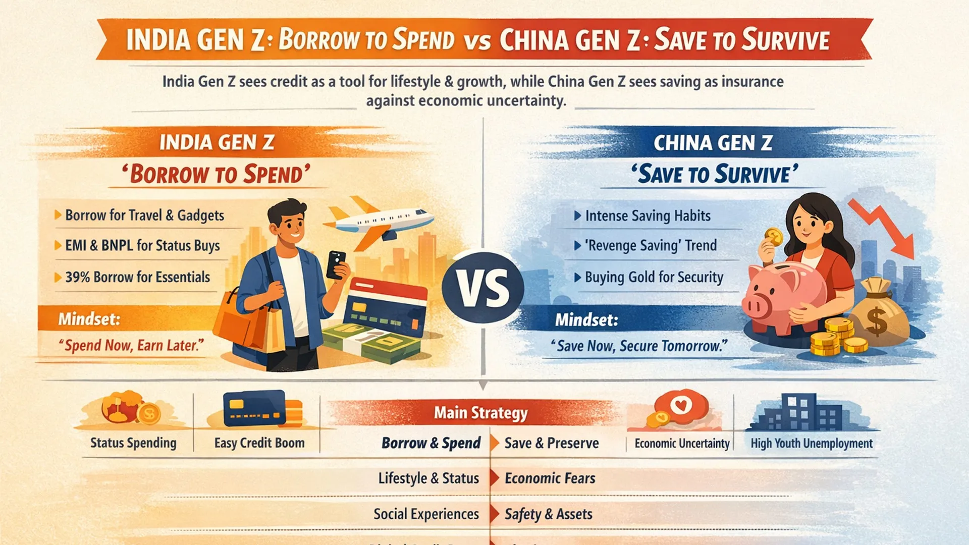 India's Gen Z borrows to spend