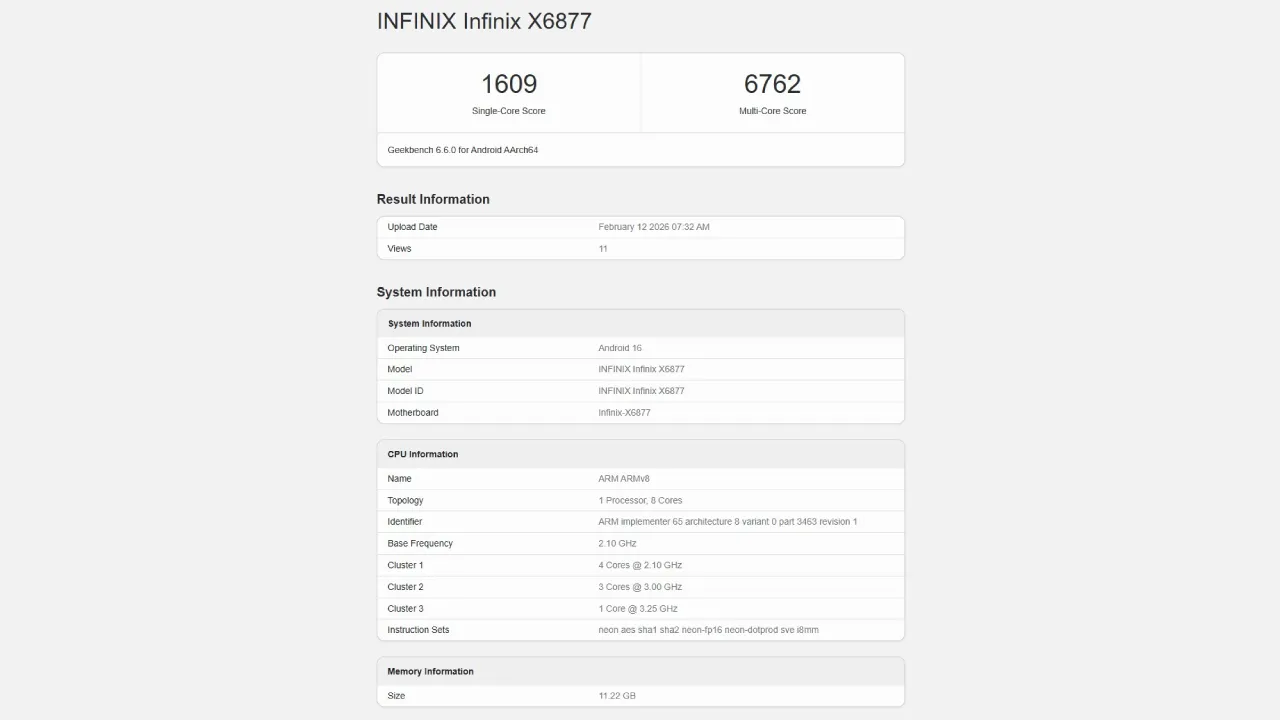 Infinix Note 60 Ultra