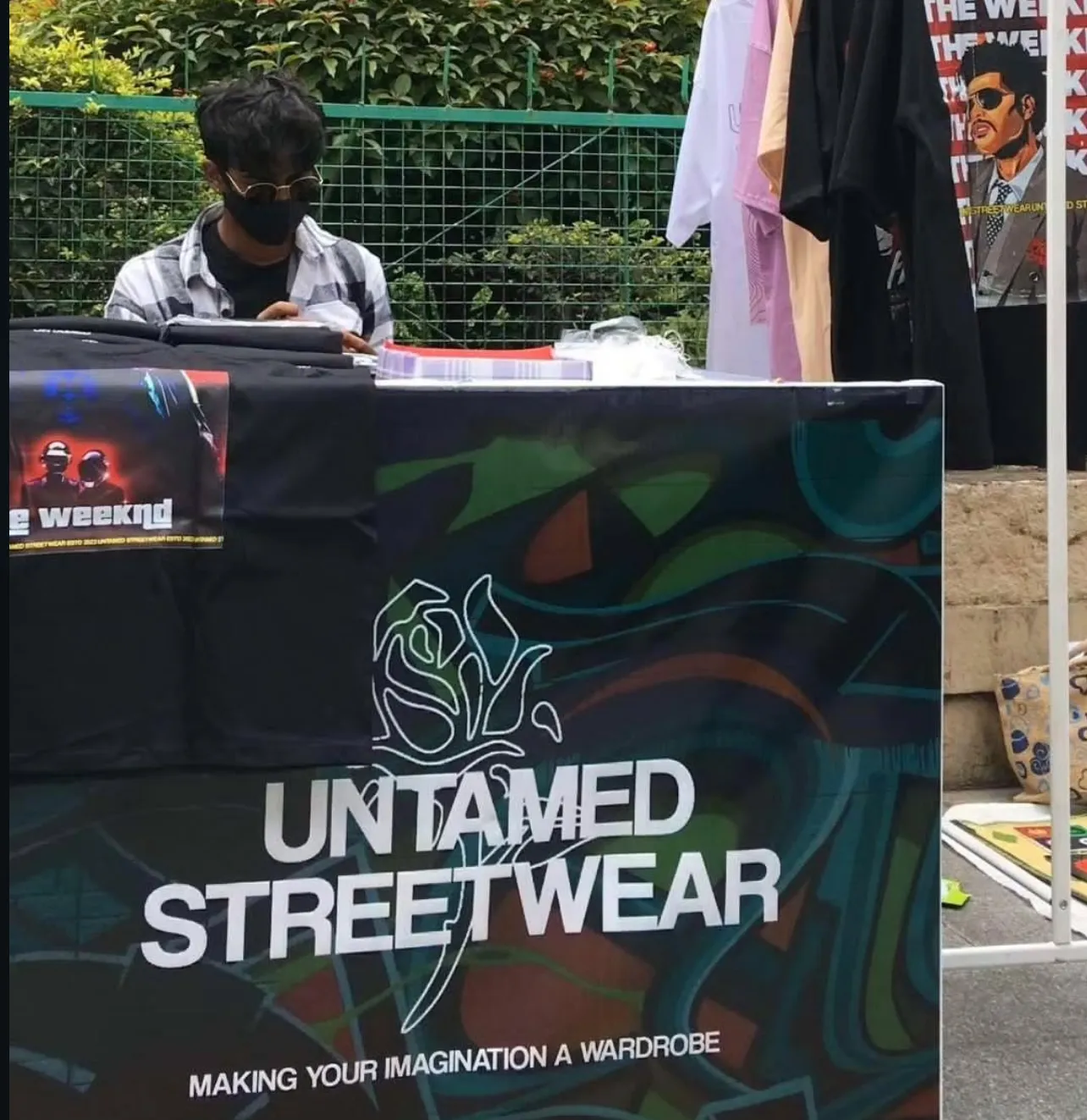 An Untamed Streetwear Stall