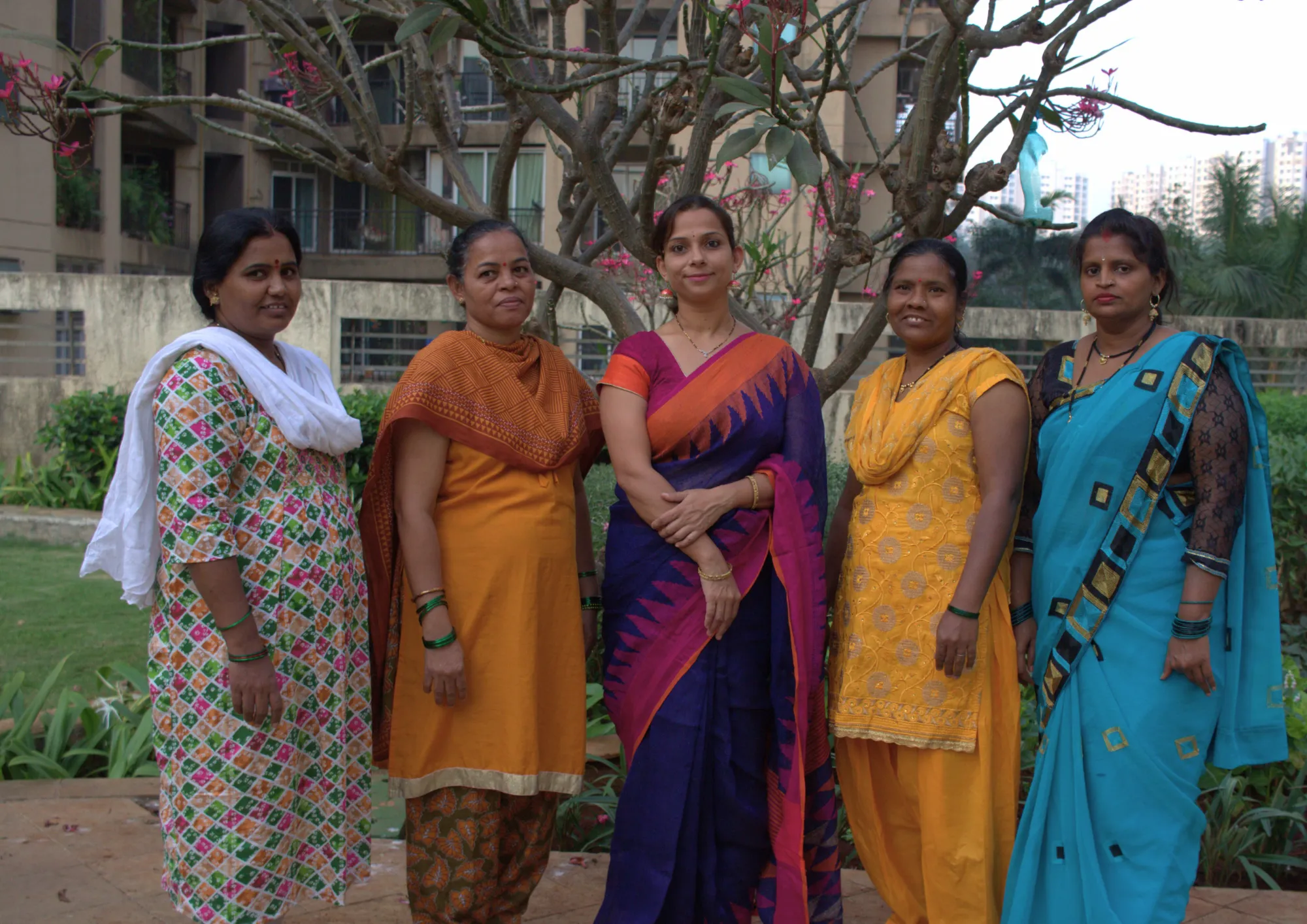 Team - L to R - Surekha Swati, Richa, Pramila Rekha