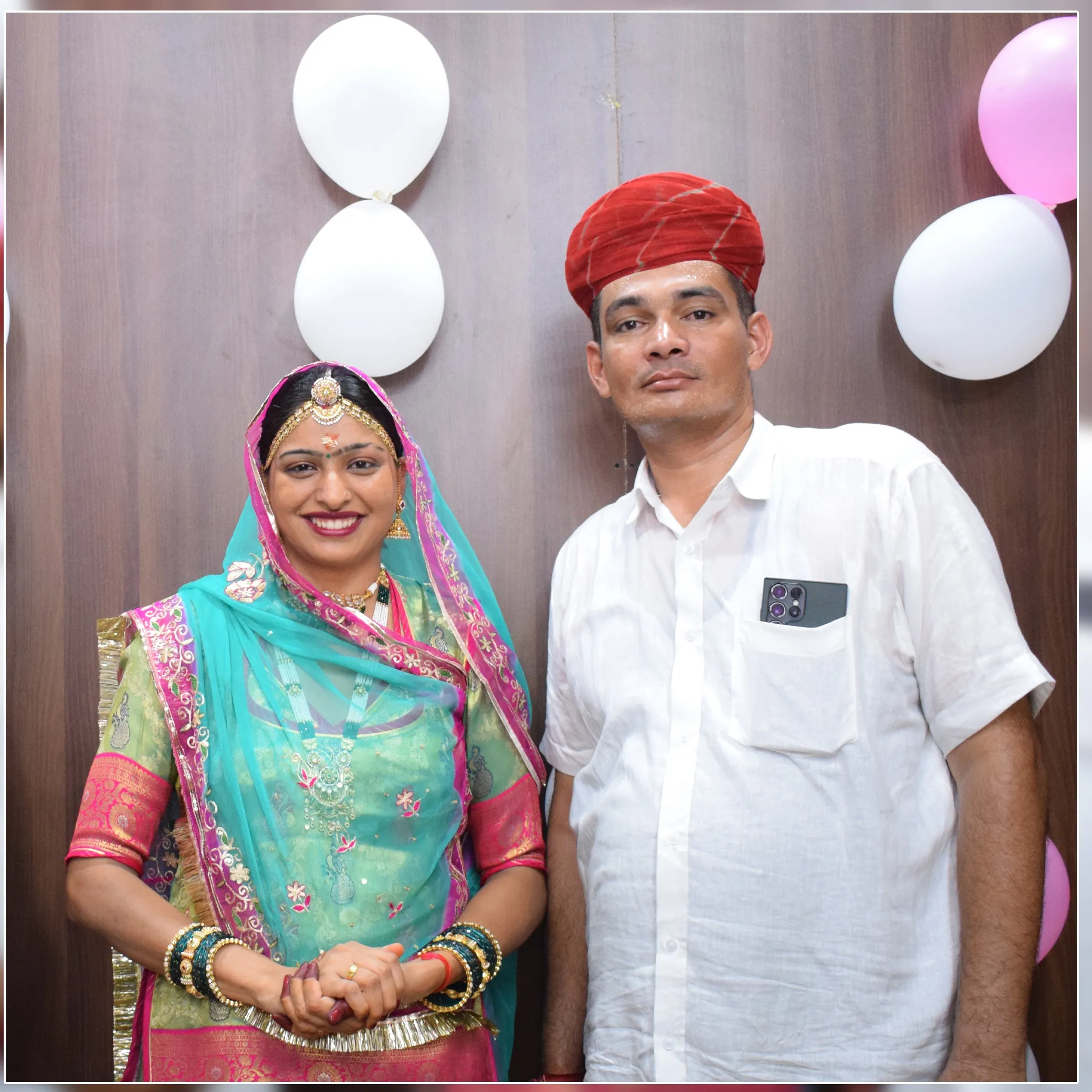 Kaushalya with her husband