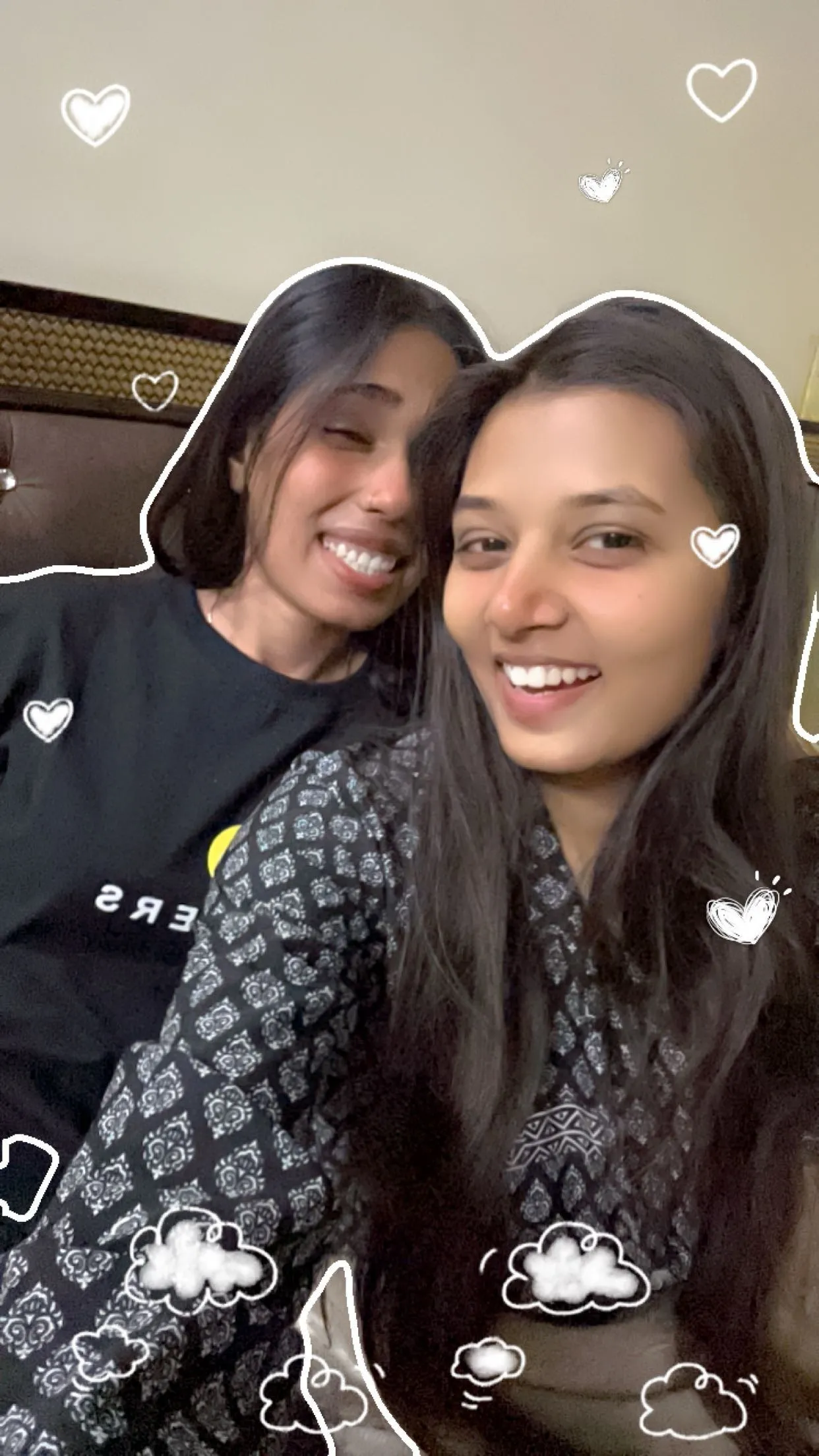 Swati Patel and her sister