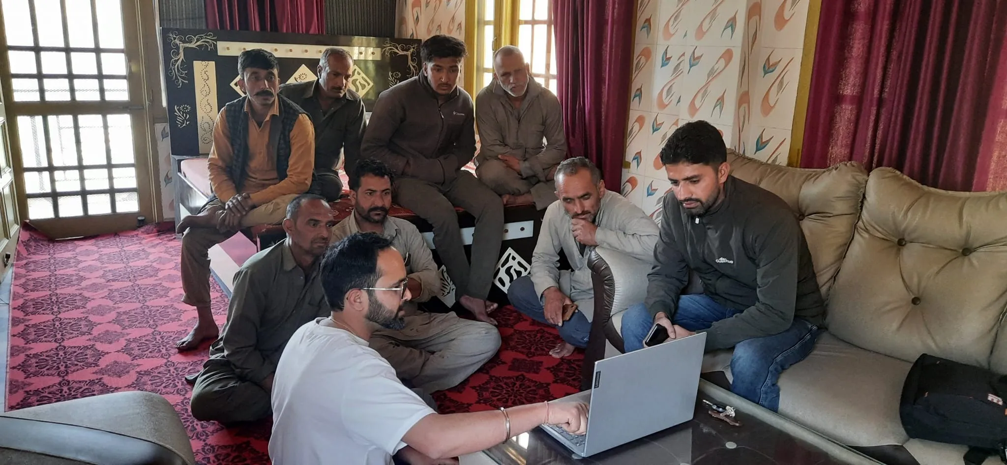 After dropping out of his MBA program, Rajeev began focusing on conducting grafting trials