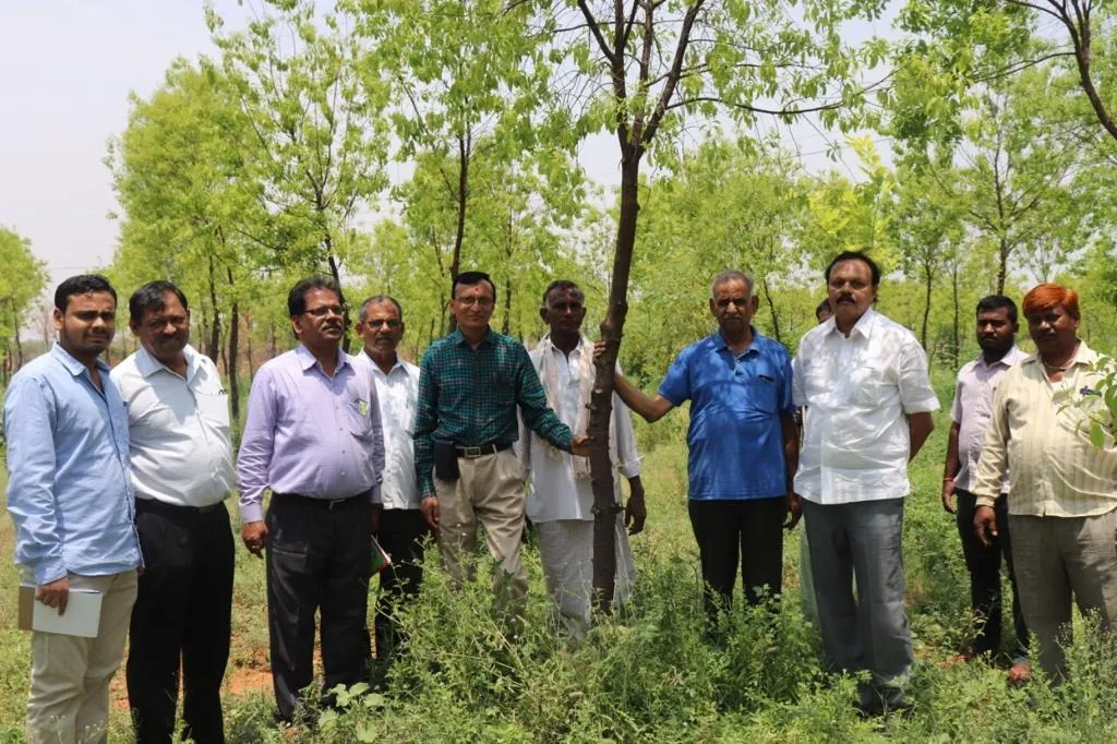 Dr Umesh Kabade, the founder of Sandal Pure with Sandalwood farmers