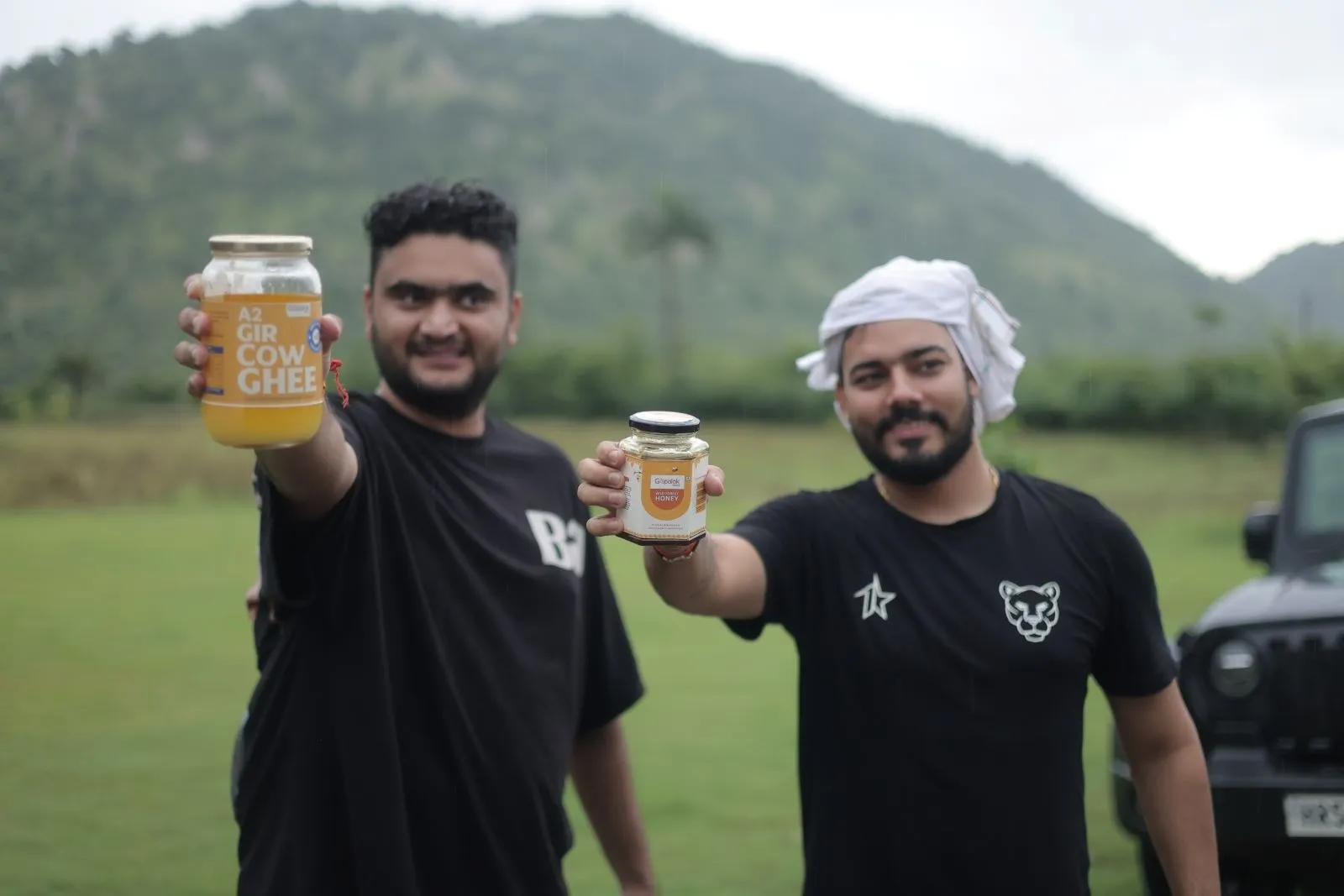 4. Co-founders Rishabh Jain & Ddipesh Kataria at Gopalak Farms