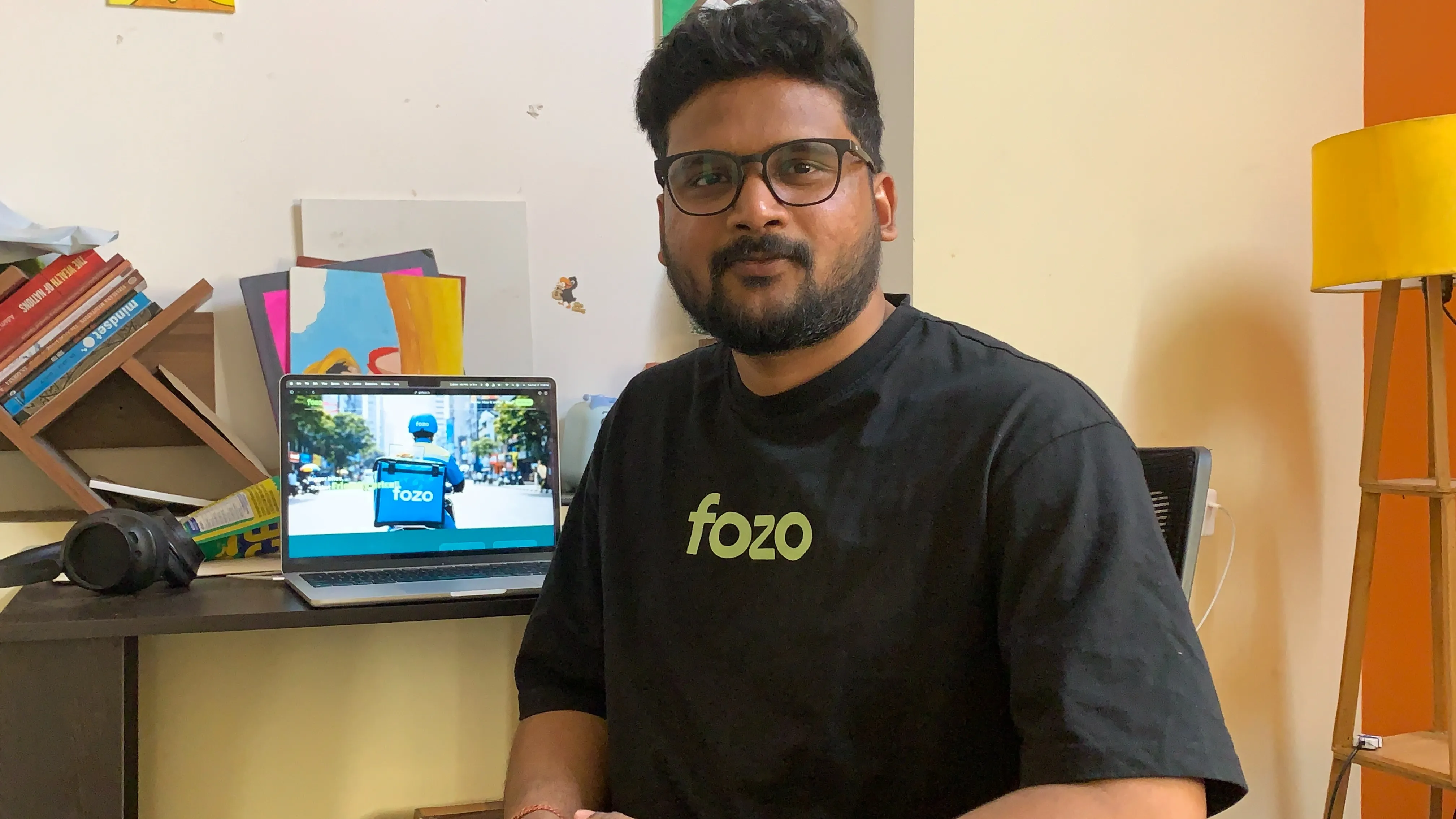 1. Sumit Kumar, the founder & CEO of Fozo