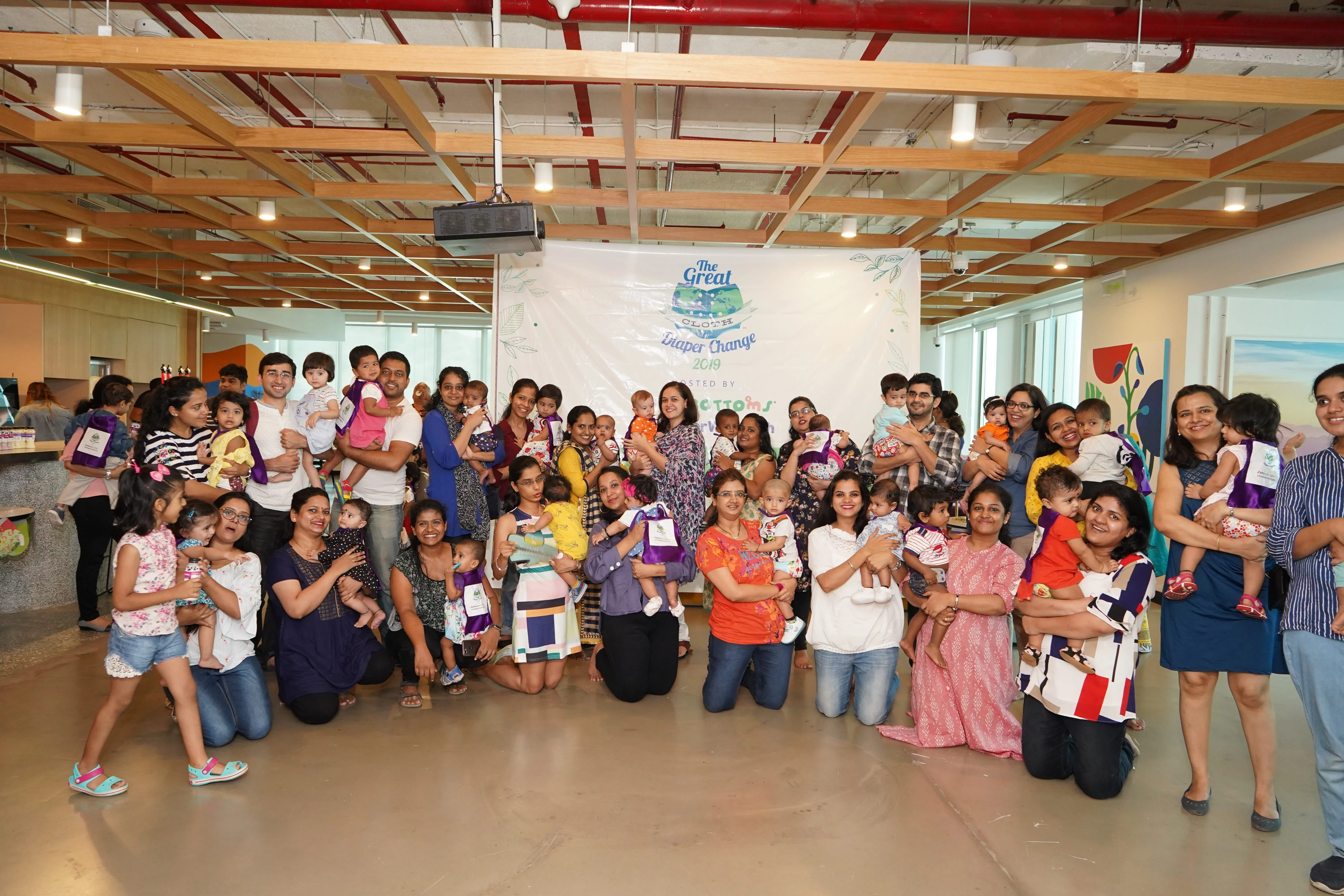 A glimpse of 426 families joining the global movement to make history for sustainable parenting