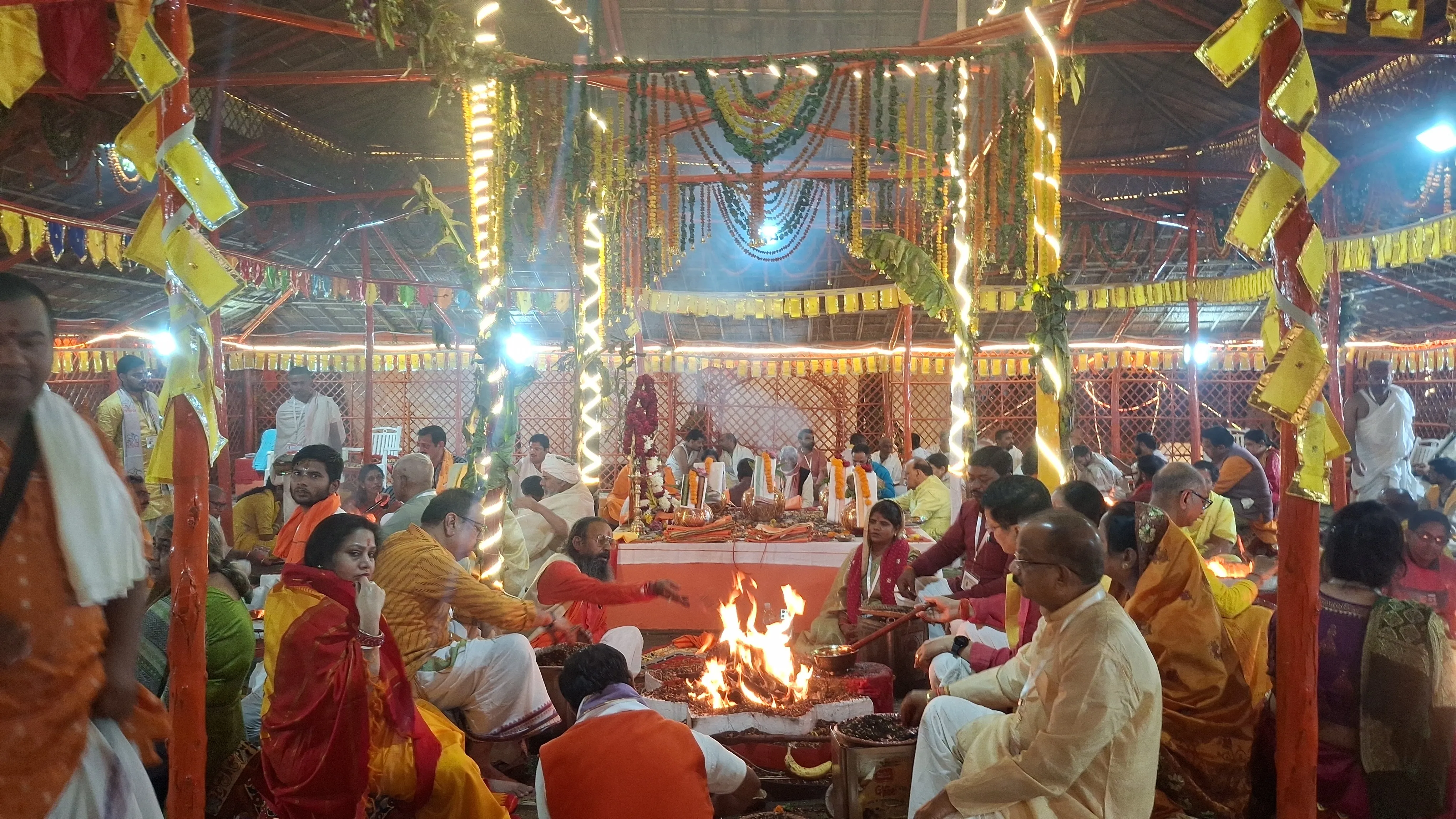 RAM MANDIR DHWAJ PUJAN