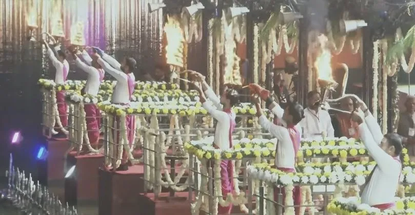 modi at brahmh sarover