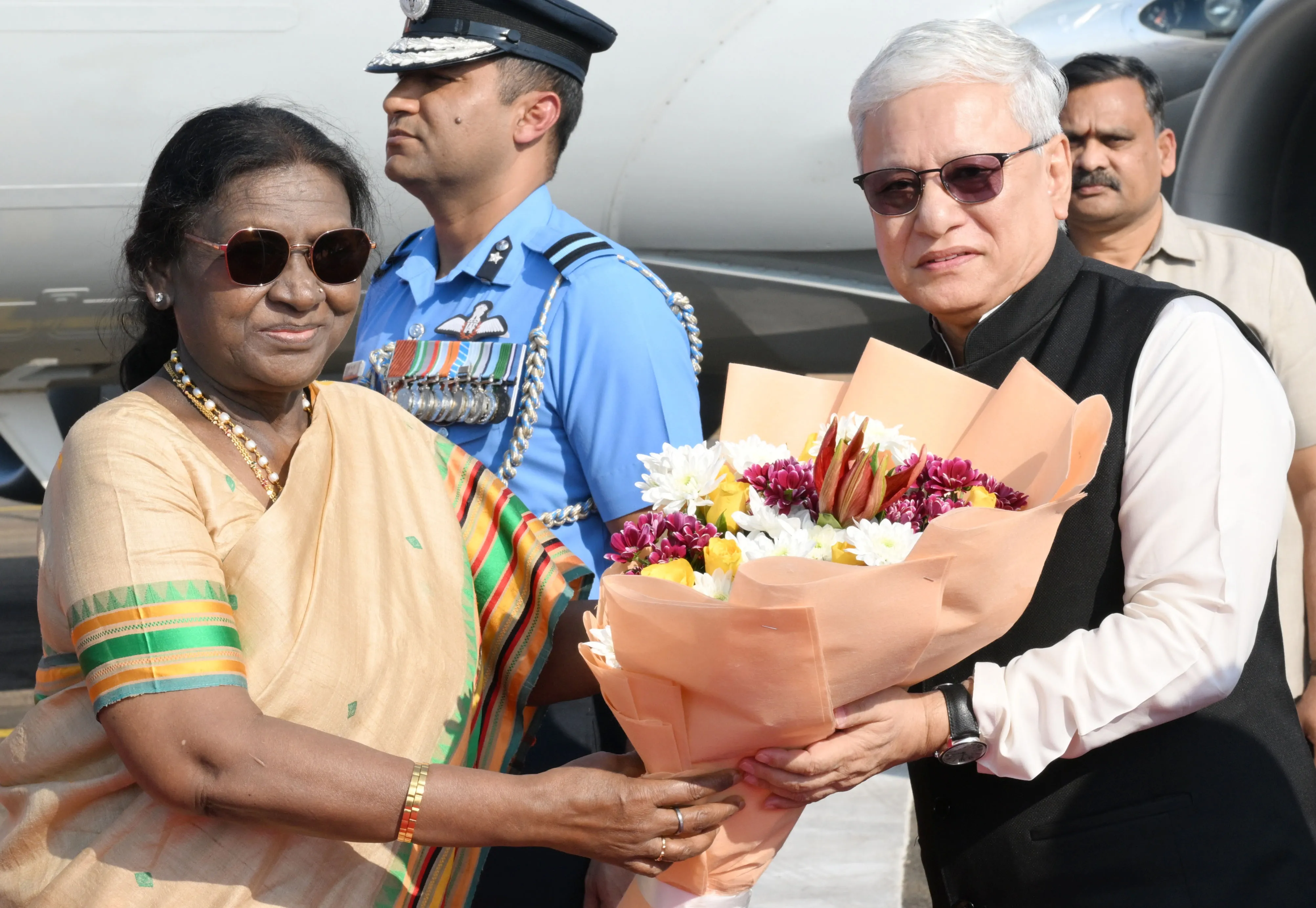 DRAUPADI MURMU AT VELLOR