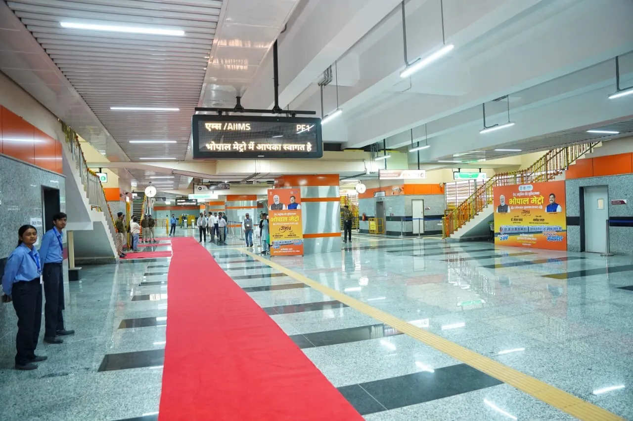 METRO BHOPAL STATION