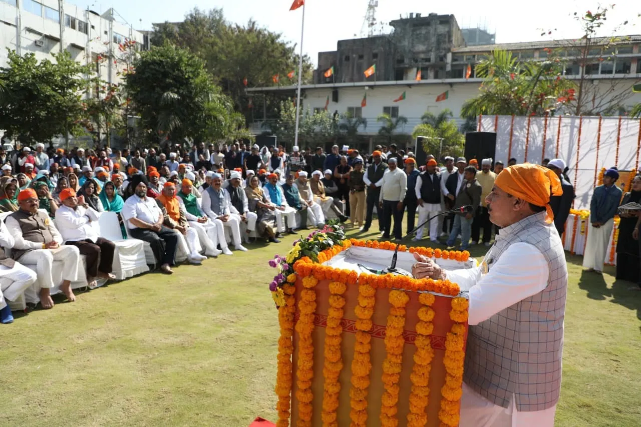 MOHAN YADAV AT GURUDWARA
