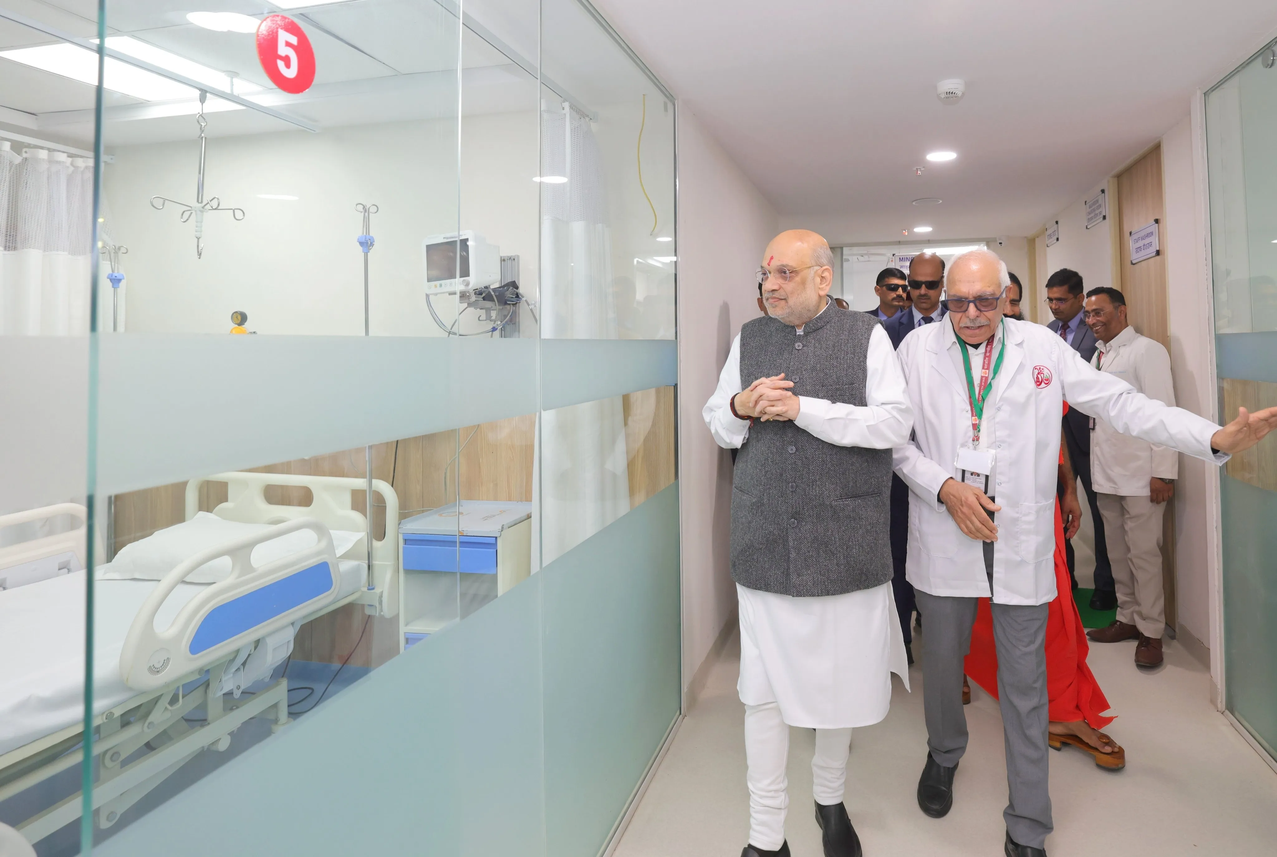 Amit Shah at Patanjali
